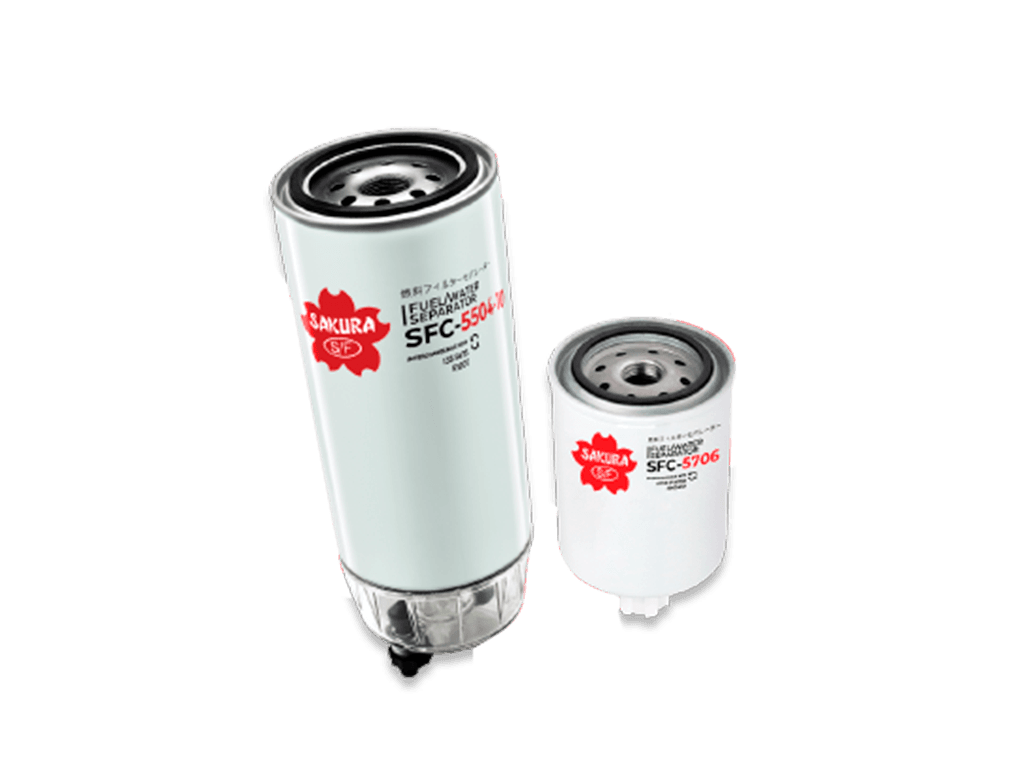 Filtros separadores de agua/combustible